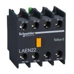 Schneider Electric Дополнительный контактный блок TesysE 2НО+2НЗ ( арт. LAEN22) в Оренбурге фото