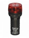CHINT Сигнализатор звуковой ND16-22FS Φ22 мм красный LED АС/DC24В (арт. 593202) в Оренбурге фото